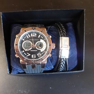 Men watch